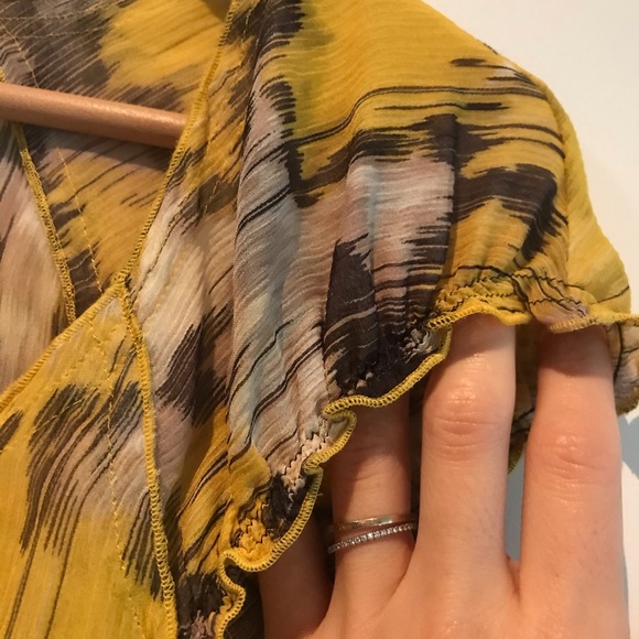 BCBGMaxAzria silk blouse - Picture 5 of 14